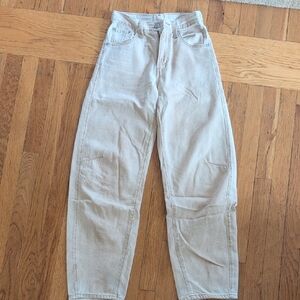 Levi's Cinch Barrel Khaki Jeans Size 24